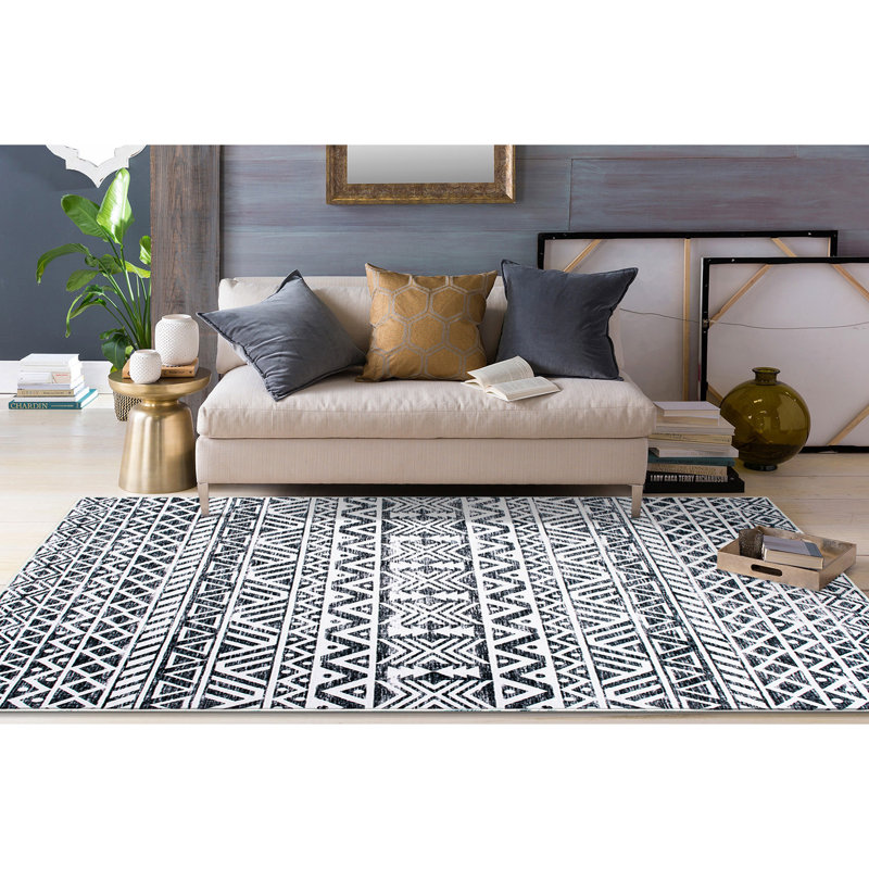Tapis gris Armarion, Rectangle 5 pi x 7 pi