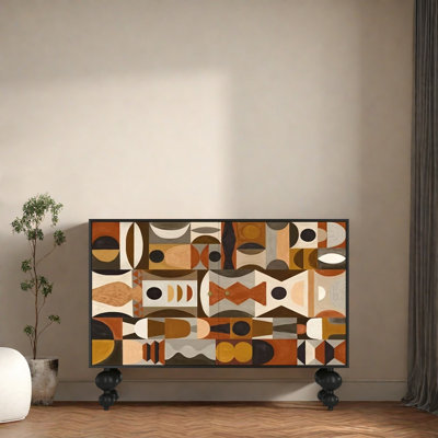 Petite armoire de salon rétro