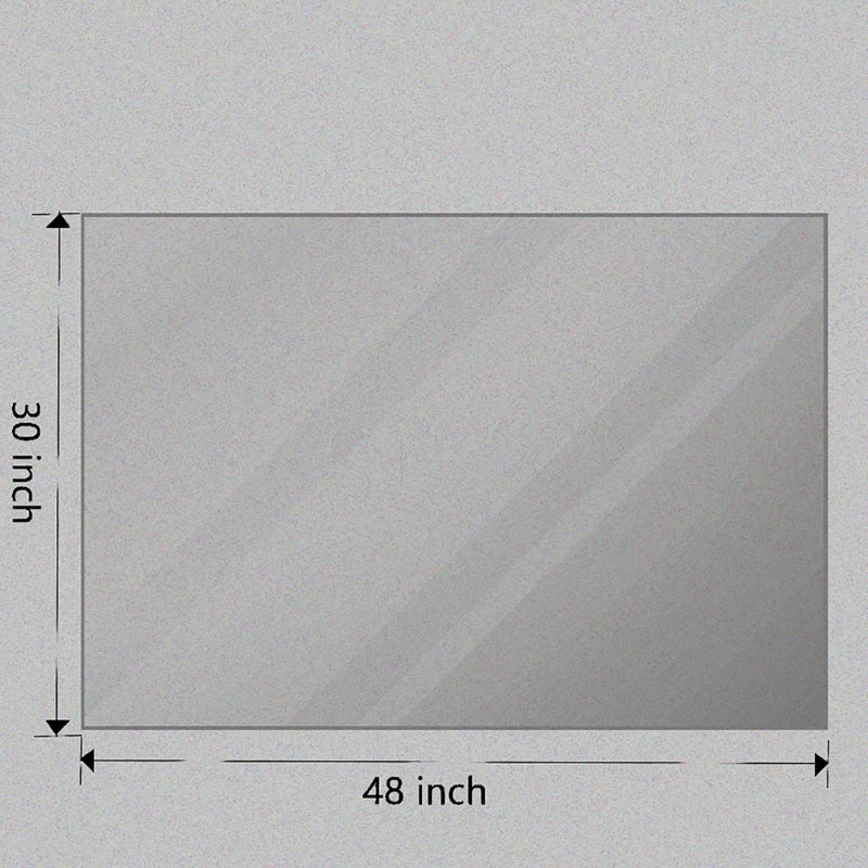 Escarment Metal Rectangle Wall Mirror