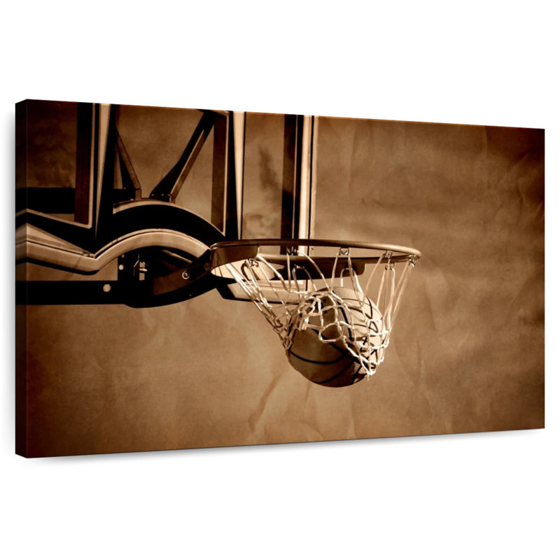 Sireci Sepia Basketball, 30" H x 45" W
