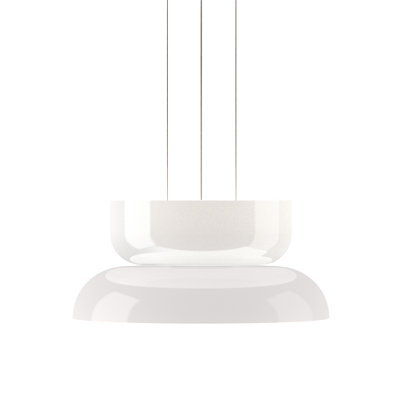Luminaire suspendu géométrique à 2 lumières Totem