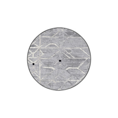 Machine Washable Gray Area Rug