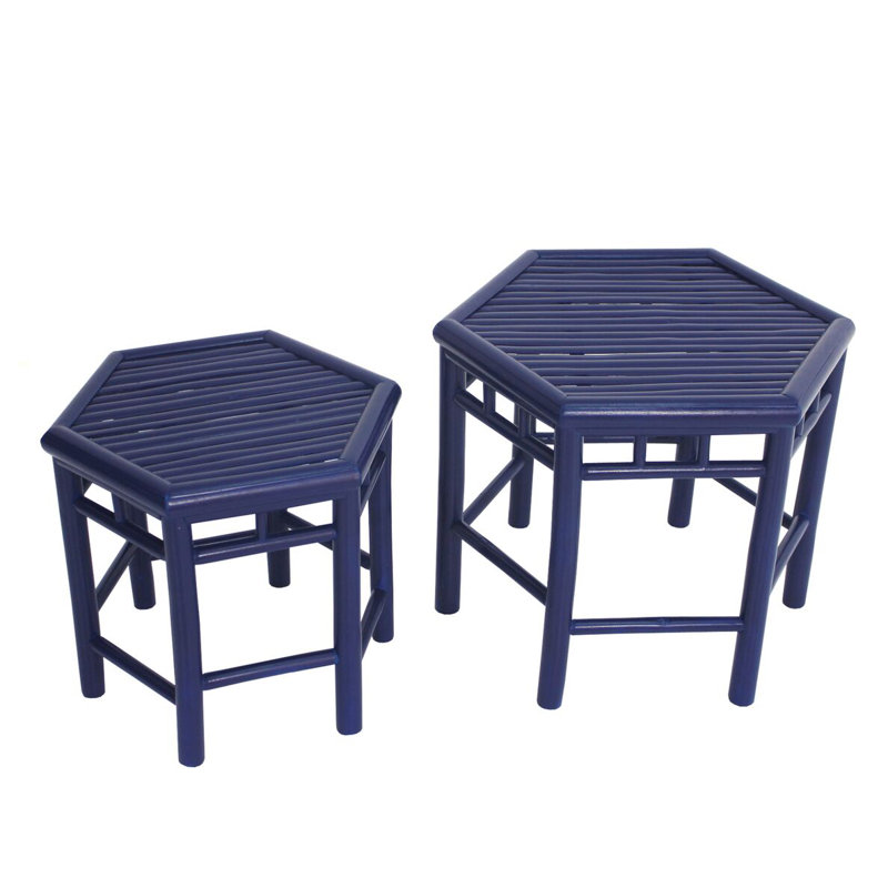 Drakes Nesting Tables, Royal Blue