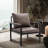 Faux Leather Armchair-91809833