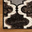 Tapis 12 pi chocolat tissé à la machine 4 fils