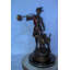 Reproduction de statue en bronze 18 po x 16 po x H 33 po Hippolyte Moreau et Prosper Lecourtier de la collection Nifao