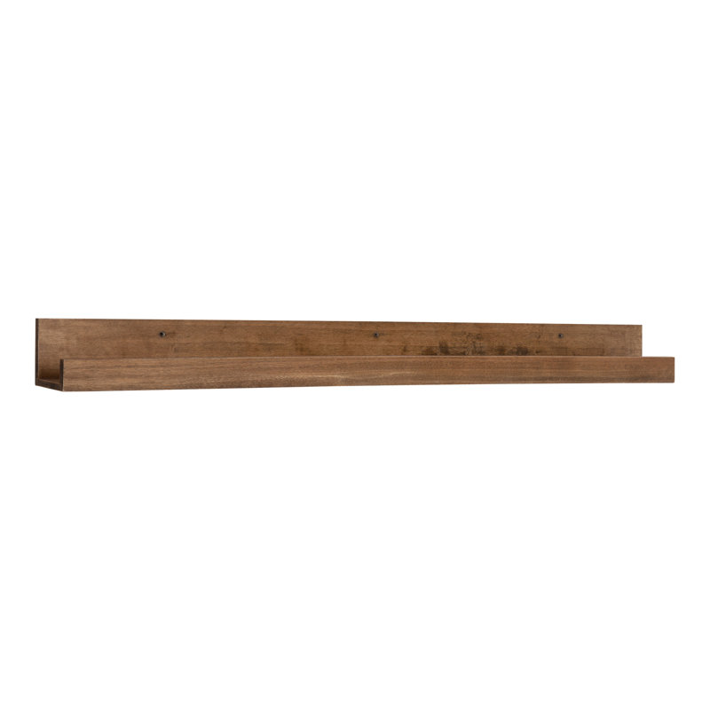 Tablette murale Kinta, Brun rustique