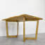 Mukerji Oak Solid Wood Dining Table-1684506496-1684506516