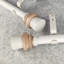 Joben Satin Polyresin And Metal Adjustable 1.12'' Single Curtain Rod-87851344