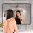 Black Aluminium Frame Bathroom Mirror-1822169424