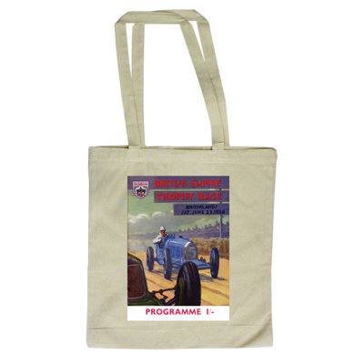British Empire Trophy Race, Brooklands, Saturday June 23 1934 Tote Bag