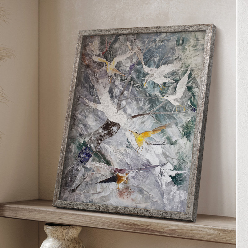 ANIMALS Series XXX, reproduction encadrée - bois massif, H 11 po x l 9 po