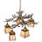 Domnique 5 - Light Dimmable Geometric Chandelier