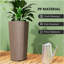 Grand pot de fleurs, grands pots de fleurs empilables, ensemble de 2 pots de fleurs-1366943704