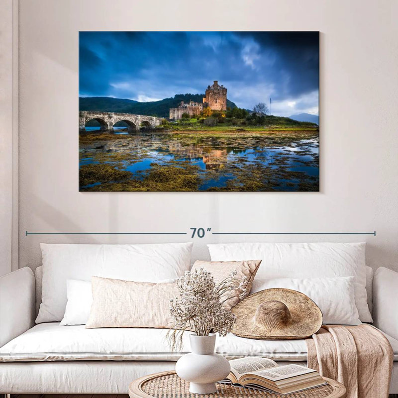 Château du Loch Duich, H 32 po x l 48 po