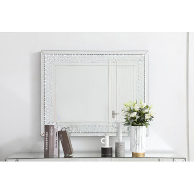 Alexious Glass Frame Mirror