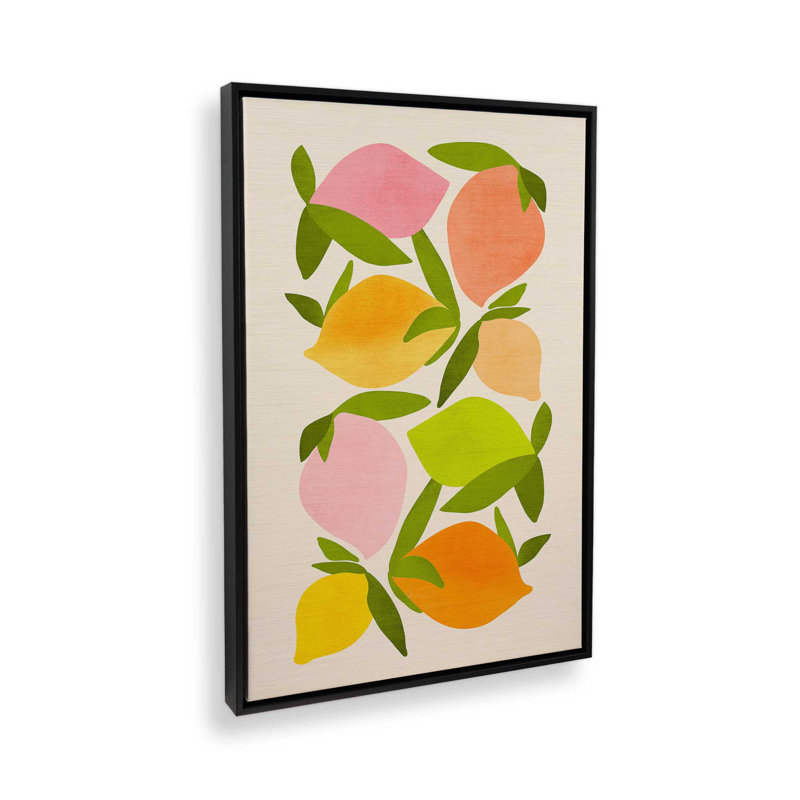 «Wild Mango» par Garima Dhawan, impression, Noir, Impression encadrée sans passe-partout, H 16 po x l 12 po