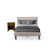 Brume beige / noyer antique