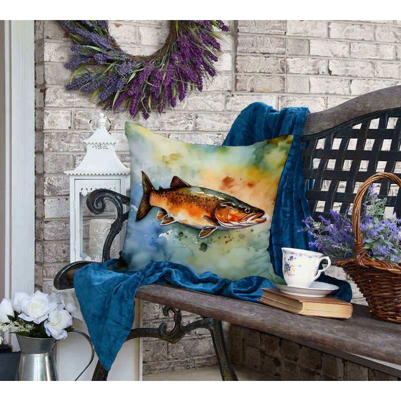 Coussin décoratif intérieur / extérieur Nautical, H 18 po x l 18 po