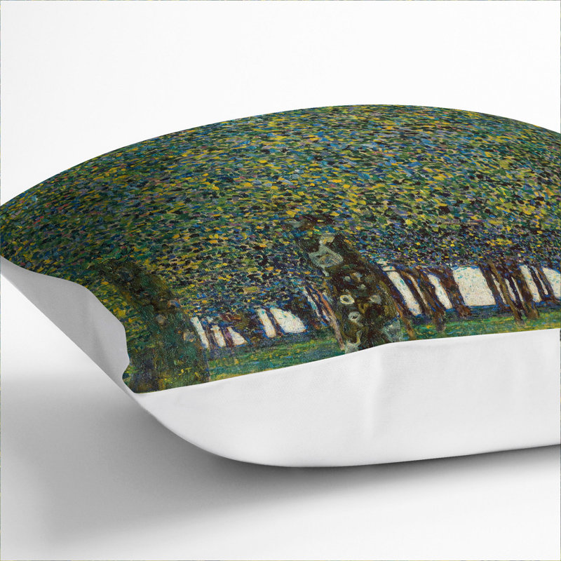 The Park Square Throw Cushion, White, 55cm H x 55cm W x 20cm D