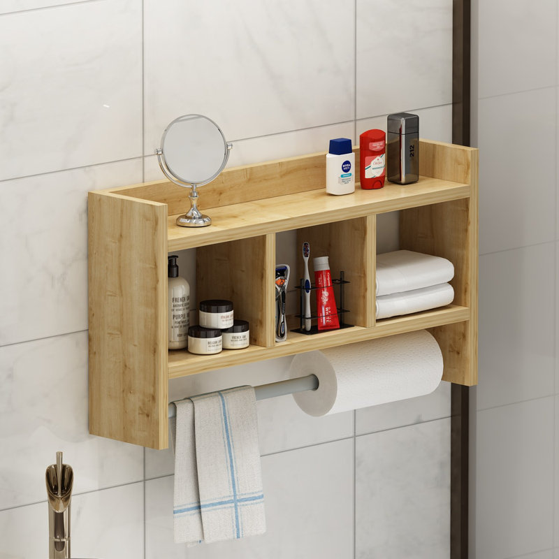Locelso Floating Shelf, Natural