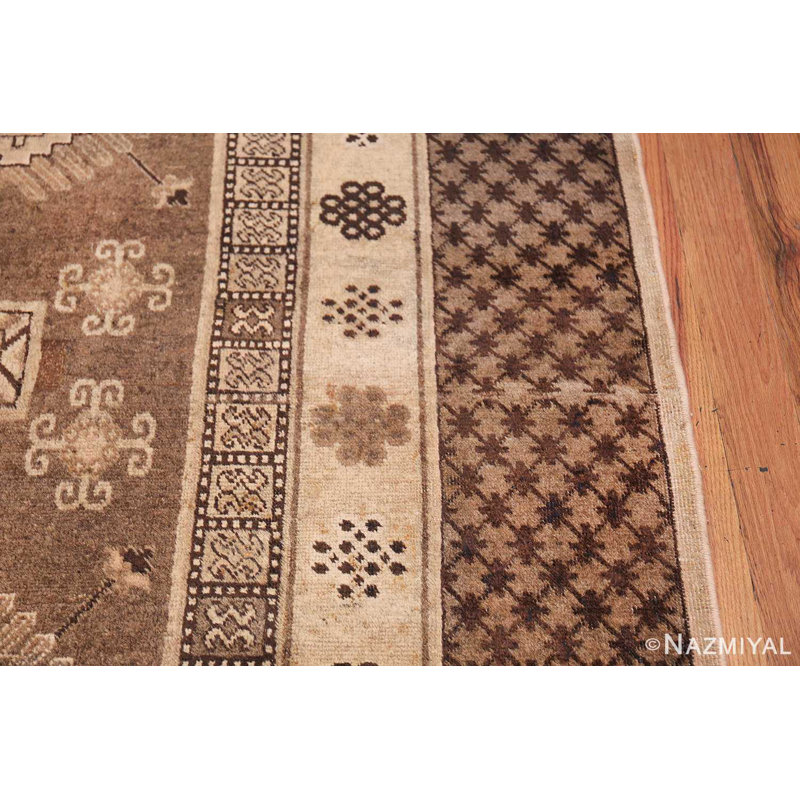 One-of-a-Kind Rectangle 6'7" X 11'7" Hand Knotted Area Rug