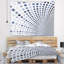 Tapisserie d’illustration abstraite en mosaïque pixels carrés-28498459