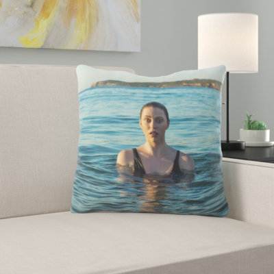 Microsuede Throw Pillow