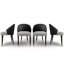Chaise d'appoint rembourrée en similicuir Modern-1274709407