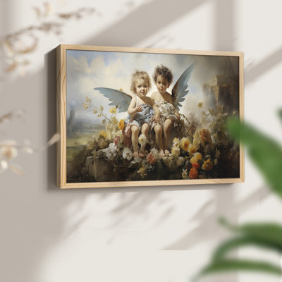 Angels From Above-X - Reproduction encadrée - Restickable