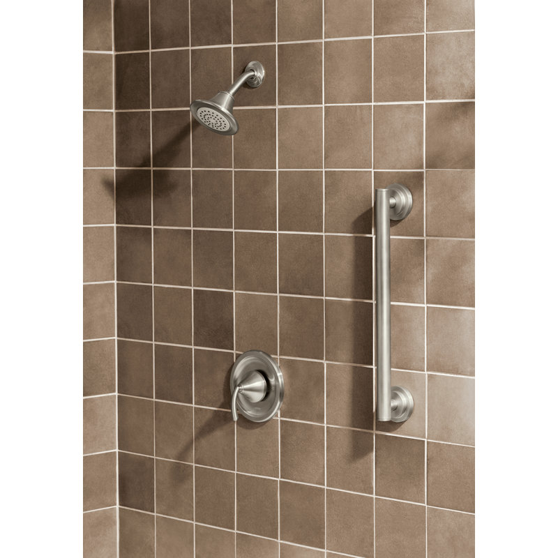 Iso Grab Bar, 3.25" H x 45.25" W x 2.75" D, Brushed Nickel