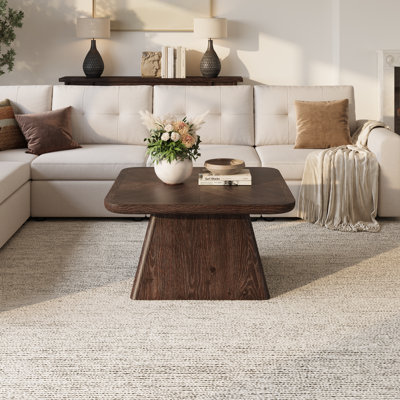 Table basse en bois massif