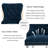 Velvet Tufted Upholstered Parsons Dining Room Chair-107726640