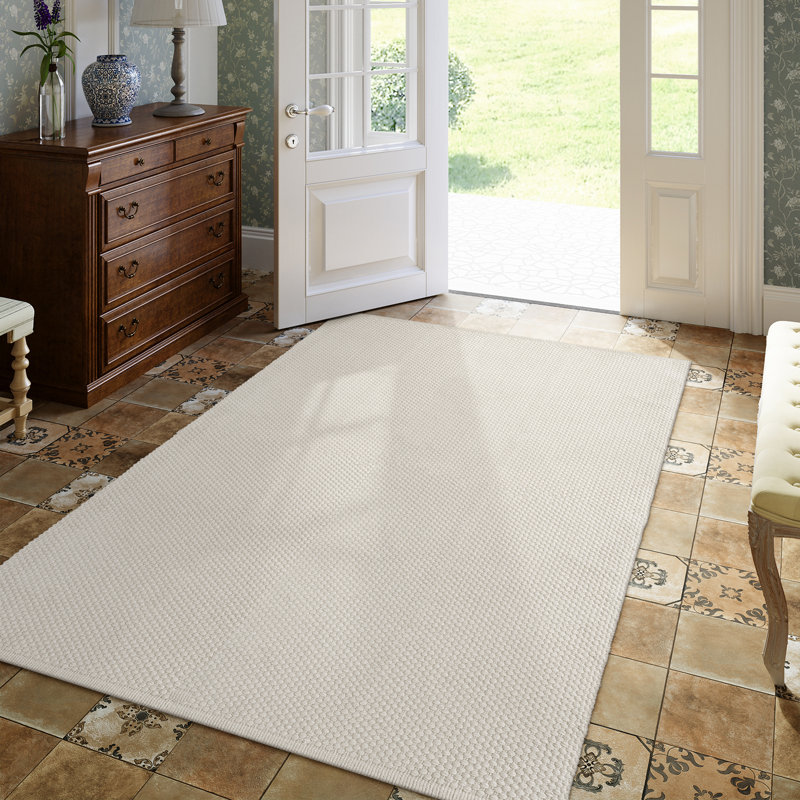 Tapis lavable en coton tissé Griss, Tapis de couloir 2 pi x 6 pi