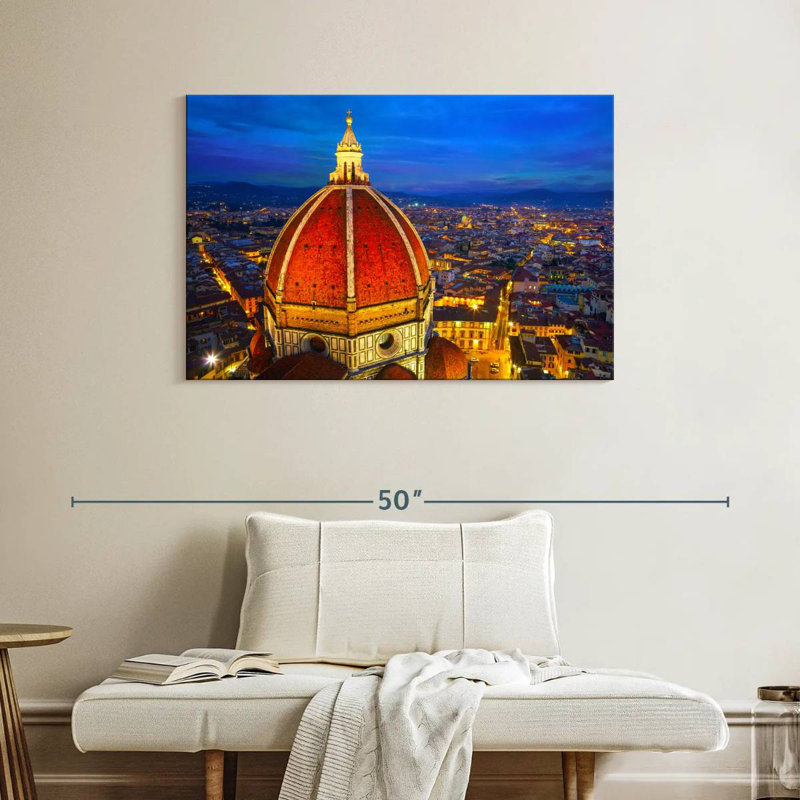 Lumières en dôme Nicci Duomo Di Firenze, H 26 po x l 39 po