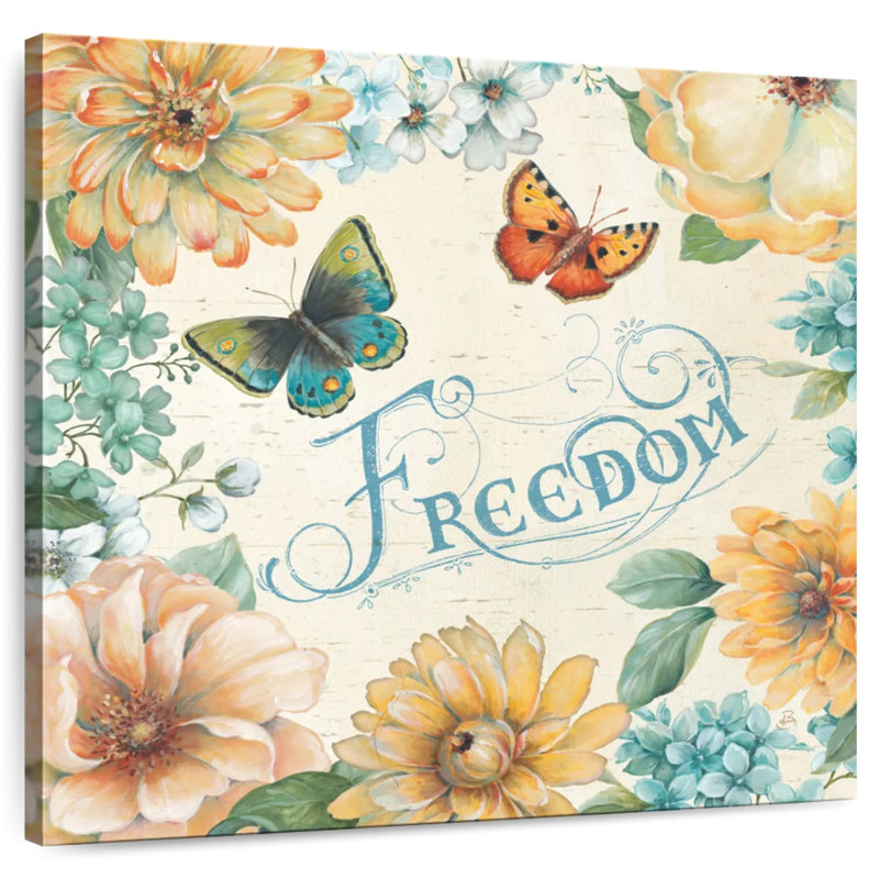 Tergel Butterfly Bloom, 16" H x 16" W