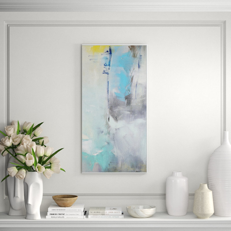 Glimpses Within 1' Framed Print on Canvas