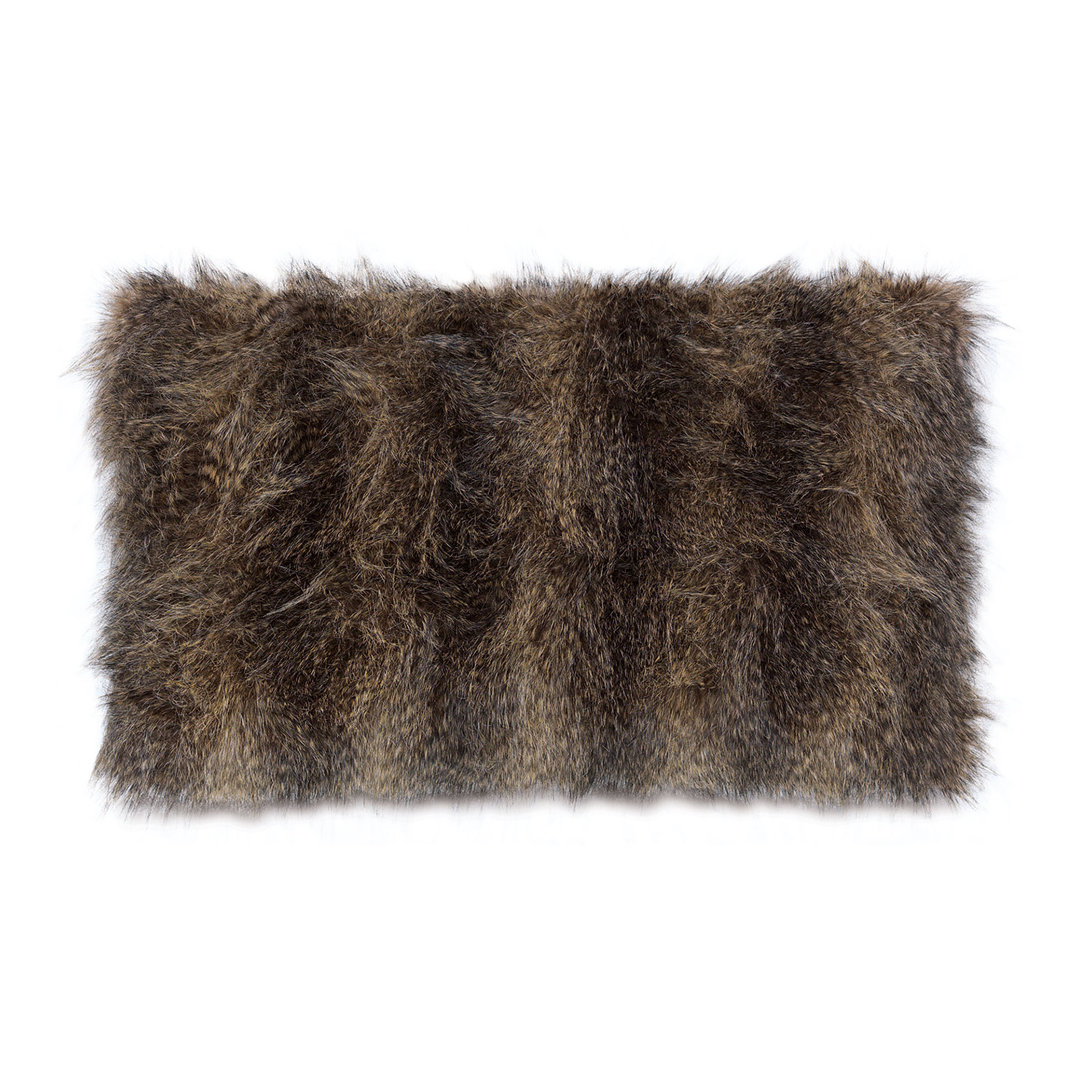 Naya Mogli Minx Animal Print Lumbar Pillow Cover & Insert Eastern Accents