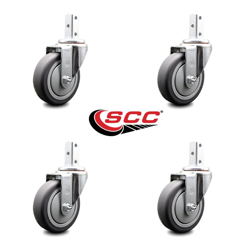 Thermoplastic Rubber Casters
