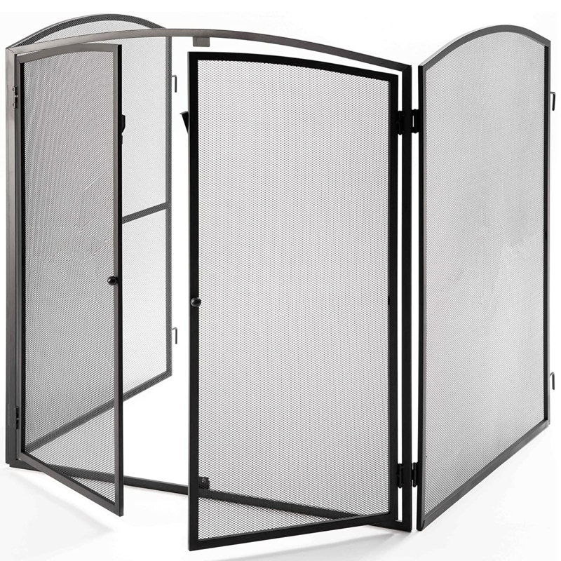 Trussell 193cm x 61cm Iron Spark Screen