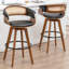 Swivel Upholstered Counter Stool-1046493605-1046493609