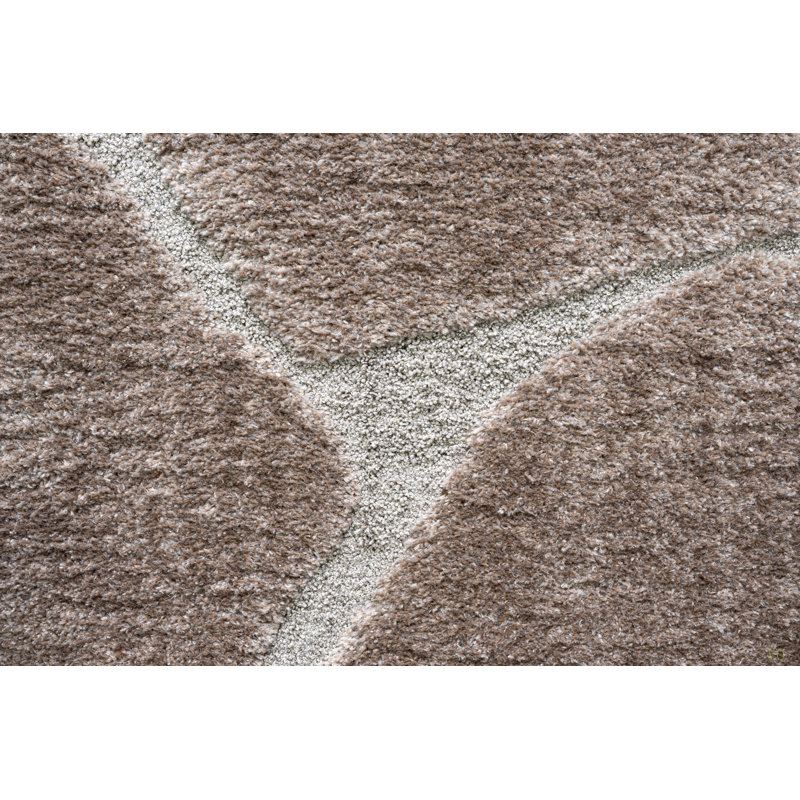 Tapis écologique en polyester recyclé Nina, Rectangle 5 pi 3 po x 7 pi 6 po