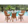 Charrie Round Glass Top Dining Table