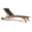 Outdoor Teak Chaise Lounge-2022375428