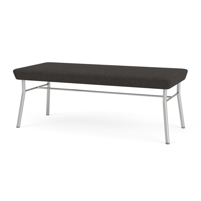 Banc en métal 2 places Chat, Argent, Archetype Smoke