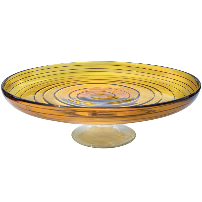 Handmade Glass Decorative Bowl