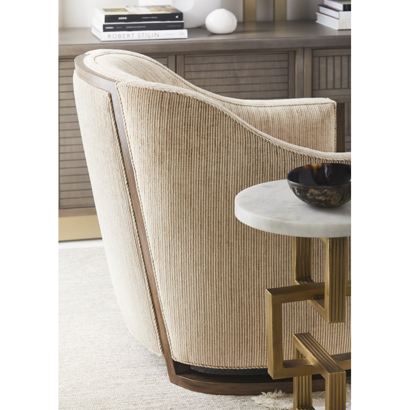 Geo Stone End Table