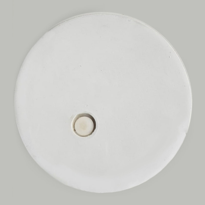 Cachepot, White, 29.5cm H x 32.5cm W x 32.5cm D