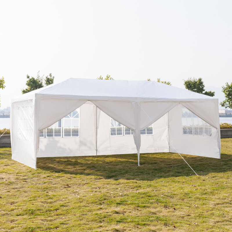 Mariage robuste 20 pi. L 10 pi. D Tente de fête en fer