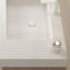 36" Integrated Rectangular Undermount Basin without Drain and Faucet